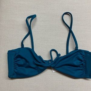 J crew bikini bandeau w/ removable straps